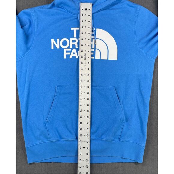 The North Face Hoodie Men L Blue Pullover Sweatshirt Casual Everyday Athletic - Picture 6 of 8